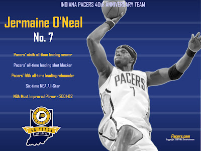 Jermaine O'Neil Inadiana Pacers