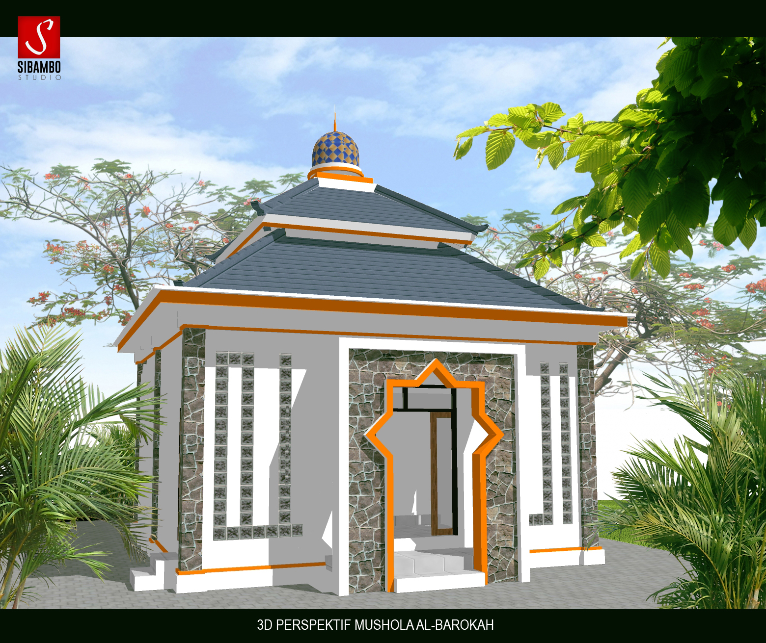 67 Desain Rumah Minimalis Dengan Mushola Desain Rumah 