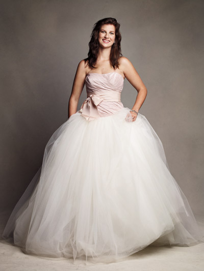 David's Bridal And at the newly launched Bloomingdale's Wedding Shop