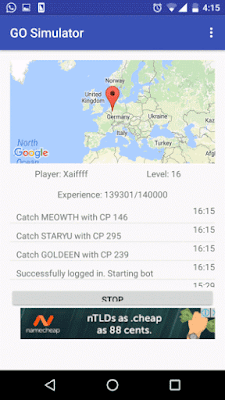 Go Simulator Apk Download (Android Bot Pokemon GO)