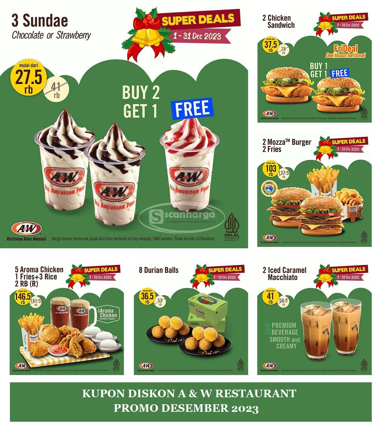 Promo AW Restoran Super Deal 1 - 31 Desember 2023