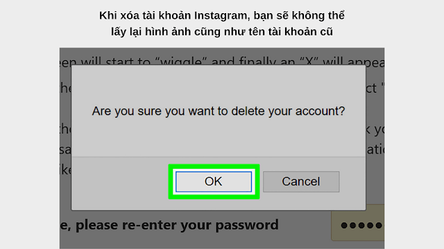 Một số điều cần lưu ý trước khi xoá tài khoản Instagram