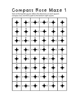 The Puzzle Den Compass Rose Maze #1