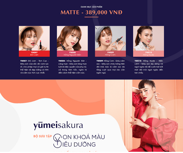 Mua son môi Yumeisakura  ở đâu?