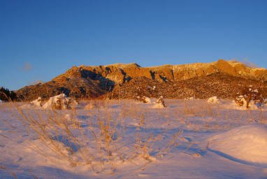 landscape-sunset-snow-mountain-desert-winter