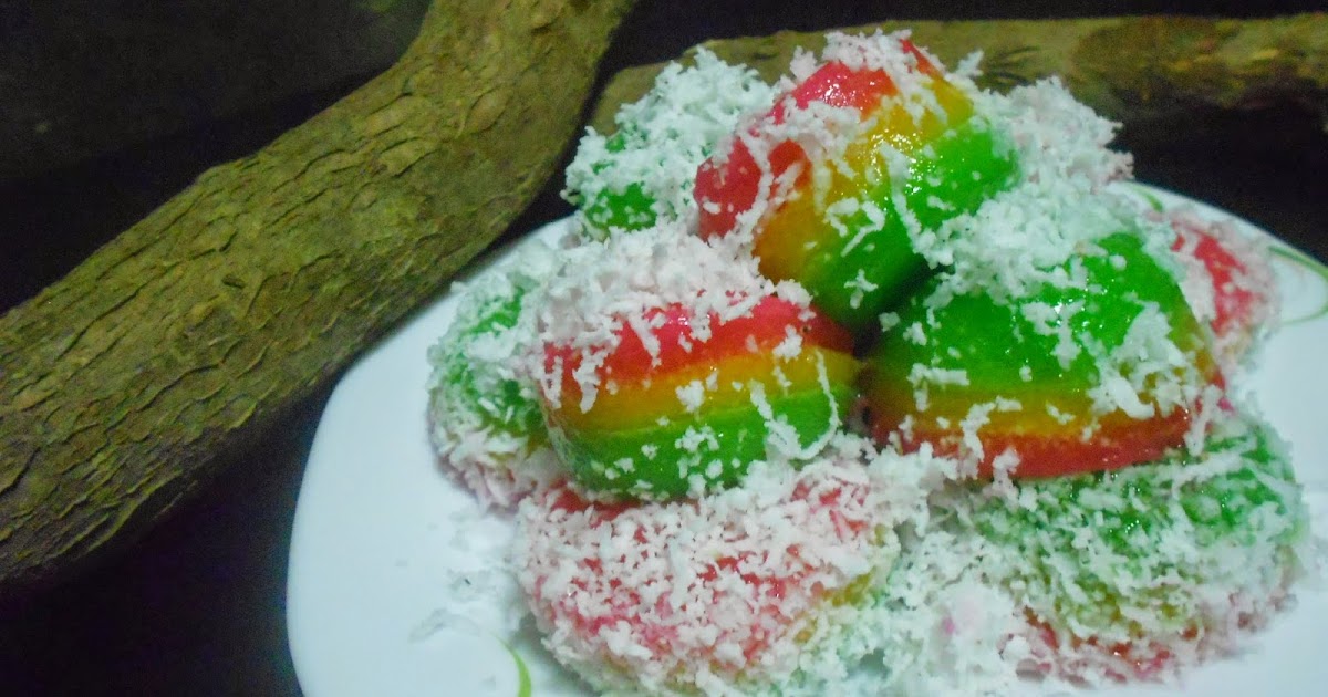 Namakucella: KUIH LAPIS UBI KAYU.KUIH TRAFFIC LIGHT.!!!