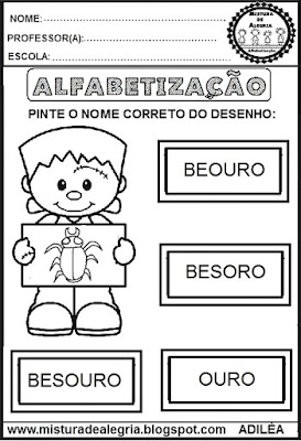 fases da escrita na educação infantil