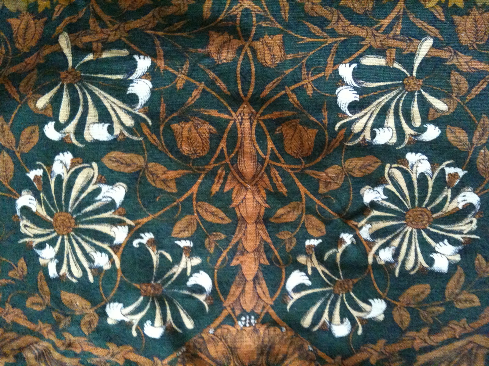 Honeysuckle Wallpaper - William Morris | Flowers and art