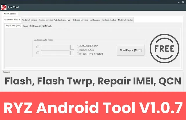 RYZ Android Tool V1.0.7 Free Download