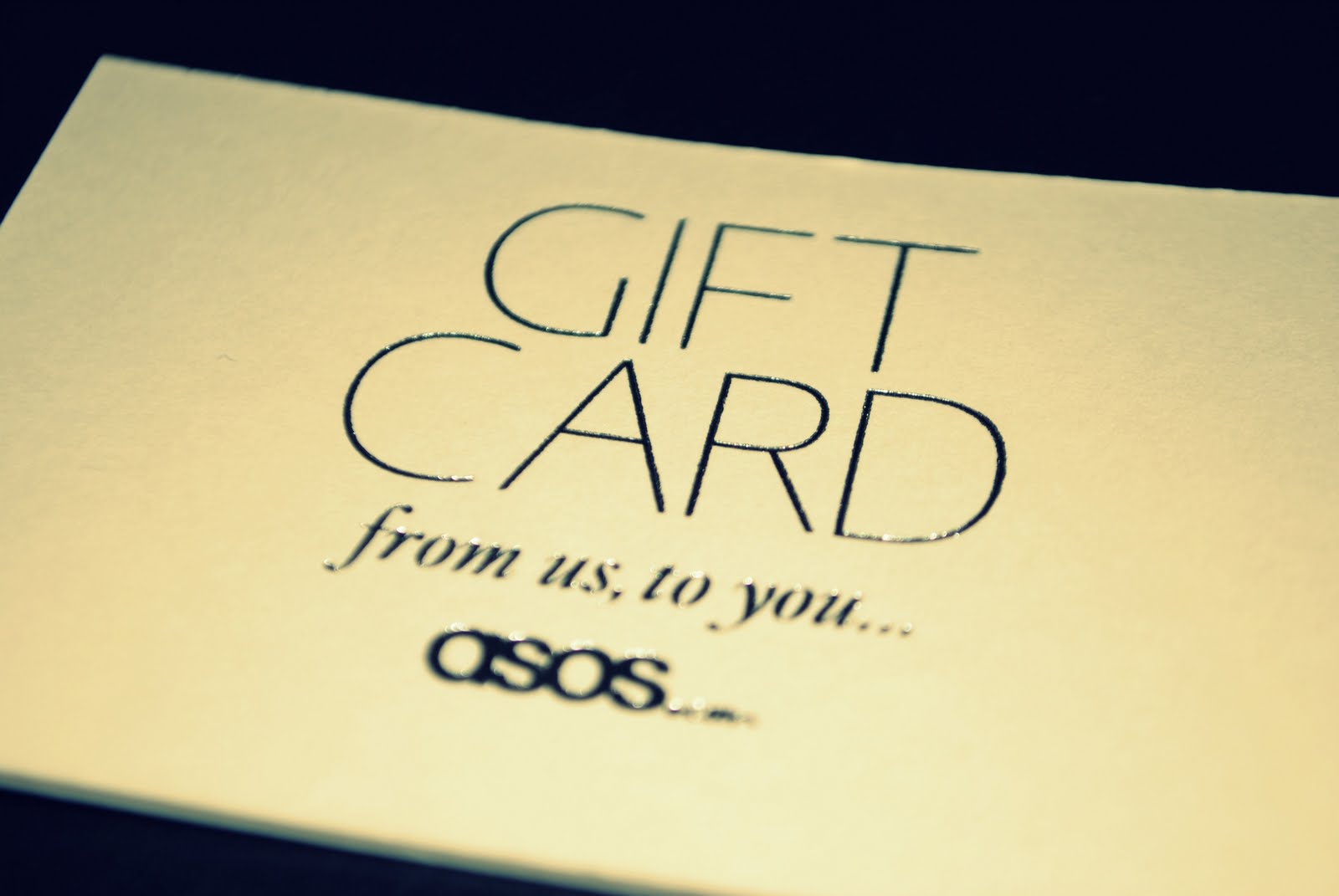 International Giveaways: Asos 75 gift card giveaway