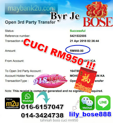 918kiss angpau bose888 