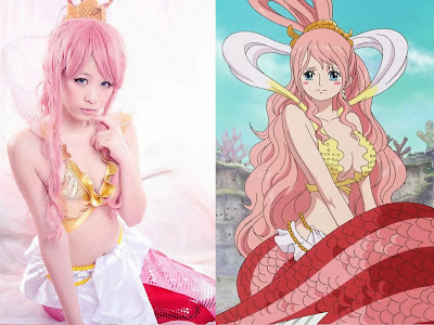 Princess Shirahoshi Cosplay dan Anime