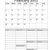 Free Printable Calendars for February and March