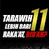 RF 23 - Tarawih Lebih dari 11 Raka'at