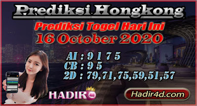 PREDIKSI TOGEL HONGKONG 16 OCTOBER 2020