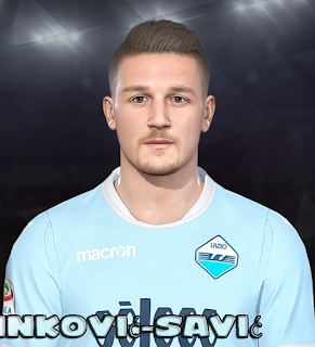 PES 2018 Faces Sergej Milinković-Savić by Prince Hamiz