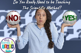 Do You Really Need to be Teaching The Scientific Method?