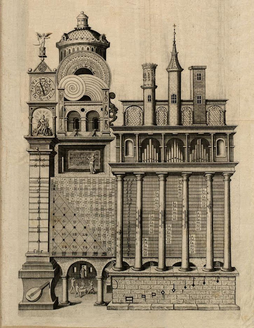 The Temple of Music - Pars II Fold-Out Illustration (after p 159)