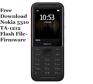 Nokia 5310 TA-1212 Flash File-Firmware