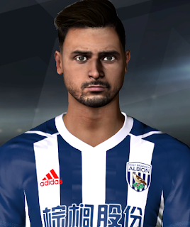  PES 2017 Faces Nasser El Chadli by A. Hamdy Facemaker