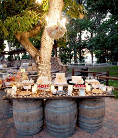 Outdoor Wedding Reception Decorations Ideas