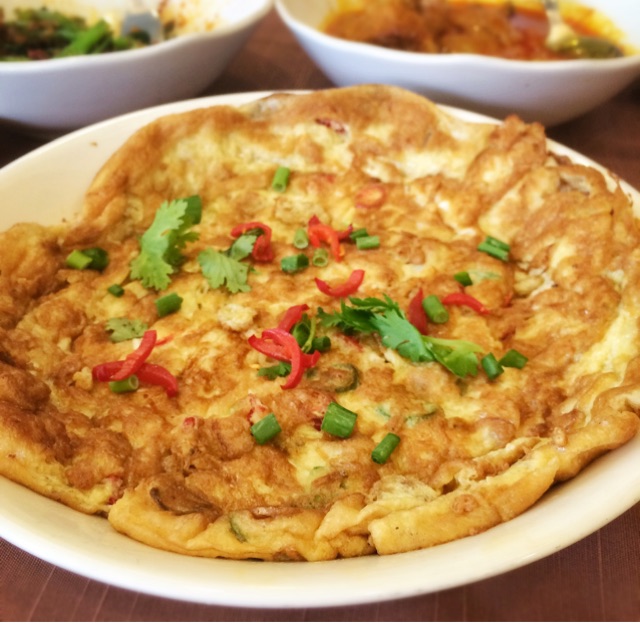  Cincalok Omelette Peranakan Cuisine