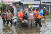 Banjir di Kota Padang, Kapolda Sumbar: Anggota Sudah Diturunkan sejak Dini Hari.