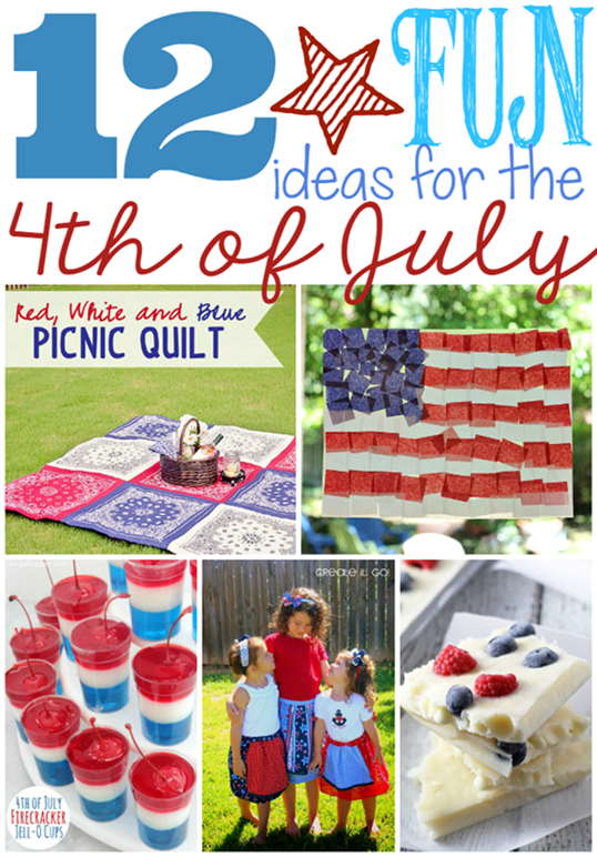 12 Fun Ideas for the 4th of July at GingerSnapCrafts.com #4thofJuly #America #gingersnapcrafts_thumb[3]
