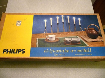 060 Adventsljusstake Philips förpackning Daniel Grankvist