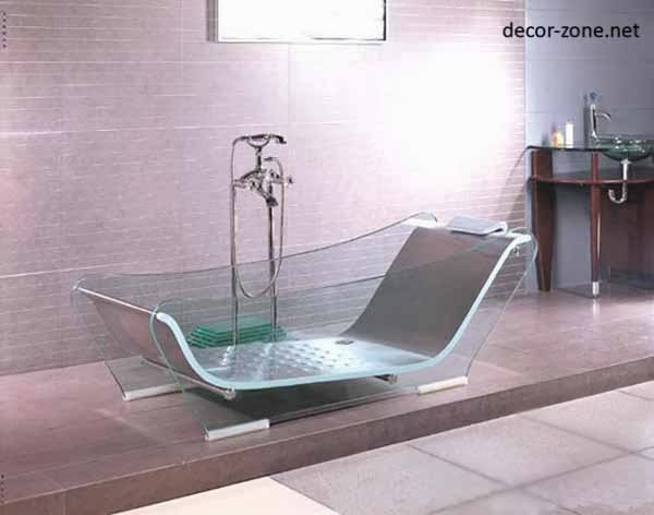 bathroom designs with glass bath, ideas, photos, tips