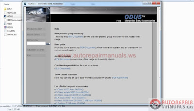 Mercedes Odus Accessories & Collection 2004 Download Free Now