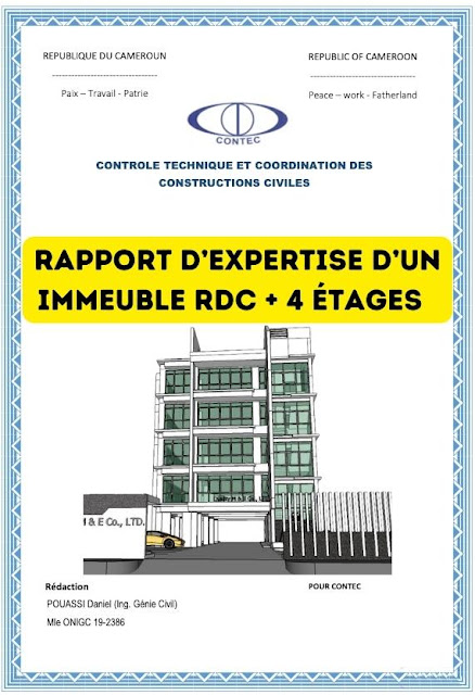 Rapport d'expertise d'un immeuble RDC + 4 étages