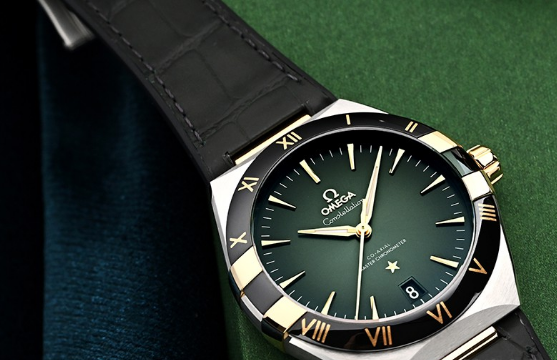 Review the Omega Constellation Co-axial Master Chronometer 41mm Green Dial Watch Replica