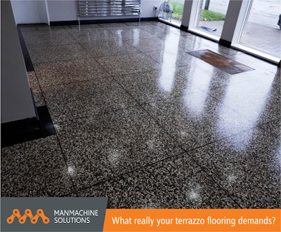 A good and healthy floor requires daily attention so as to keep the look and appearance of the terrazzo flooring beautiful just likes new and maintains the mirror shine. 