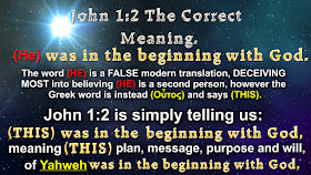 John 1:2 The Correct Meaning.