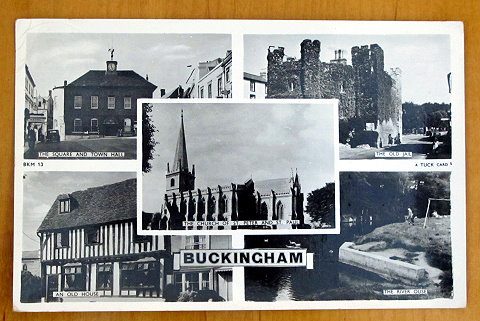 Buckingham old postcard