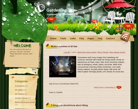 Gardening Tips