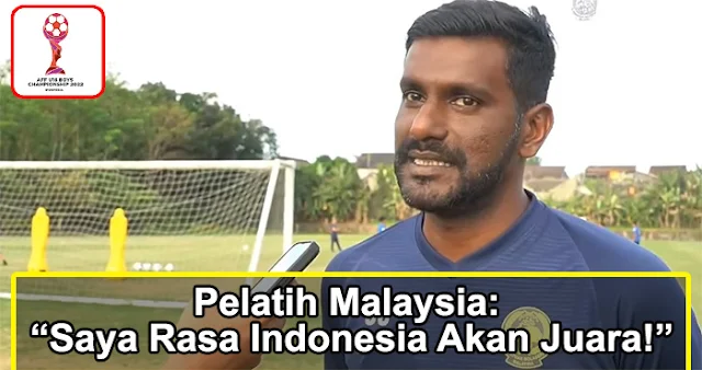Pelatih Malaysia Jagokan Indonesia Juara AFF U16 2022