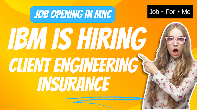 IBM Is Hiring  Client Engineering Insurance