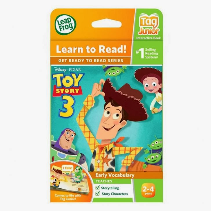 Learn to read with toy story characters