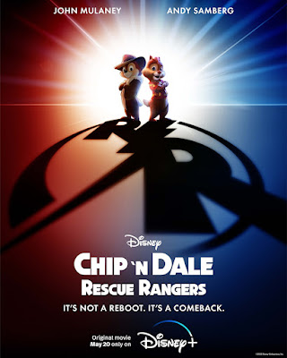 Chip N Dale Rescue Rangers 2022 Movie Poster 2