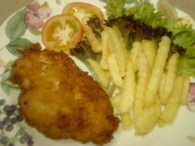 ~ MY SWEET RECIPE ~: CHICKEN CHOP WITH BLACKPEPPER SAUCE