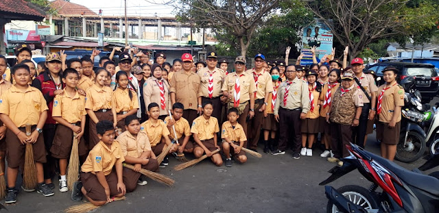 Peringati Hari Pramuka ke 58 dan Kemerdekaan RI ke 74