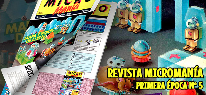 Revista Micromanía Primera época Número 5 1985