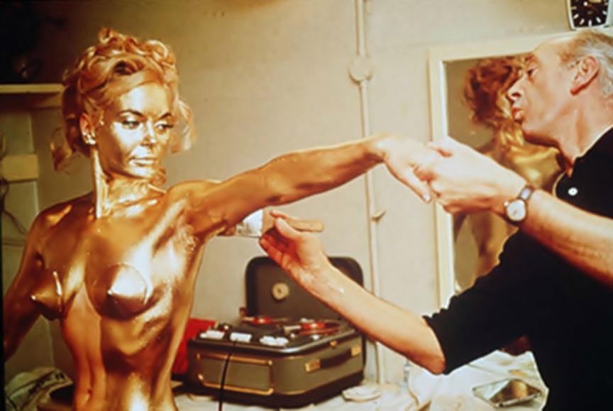 Shirley Eaton Gold Paint