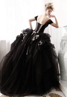 Black Wedding Dress Photos