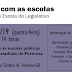 Escola do Legislativo encaminha convite para reunião sobre projetos às escolas