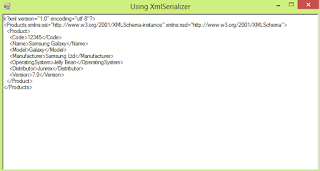 Create XmlElement Using XmlSerializer in C#.NET