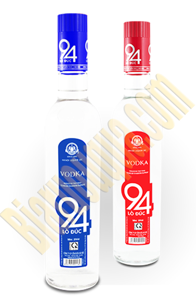 Rượu Vodka 94 Lò Đúc chai đỏ 35%