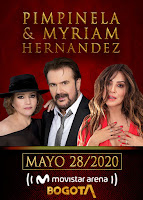 Concierto de PIMPINELA y Myriam Hernández en Bogotá